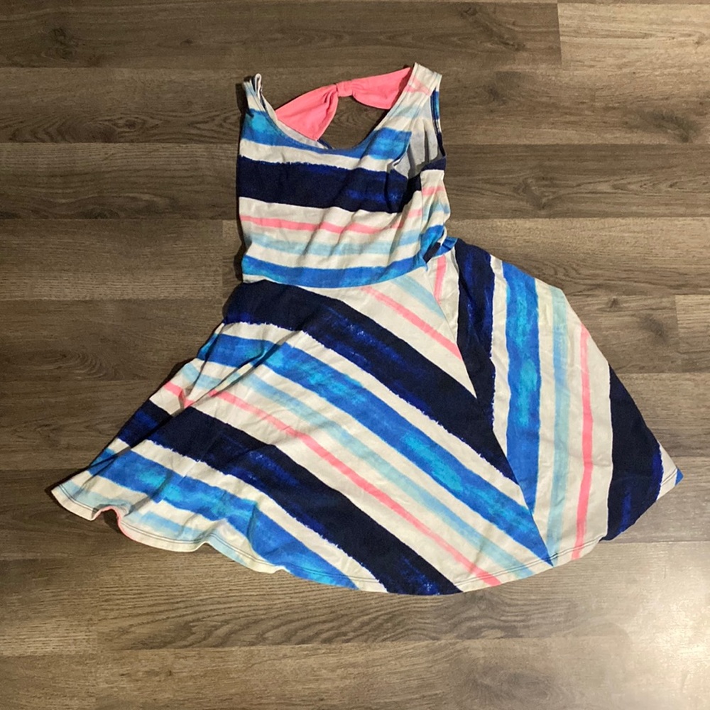 Justice dress bow on the back